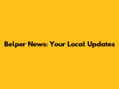 Belper News: Your Local Updates
