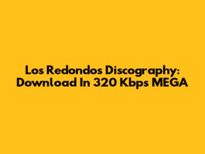 Los Redondos Discography: Download In 320 Kbps MEGA